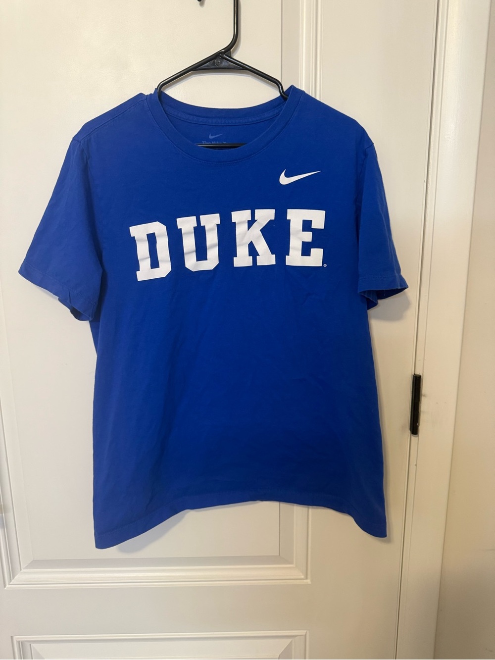 Nike Light Blue Crewneck Tee with Interior Logo